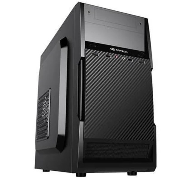 GABINETE C3TECH, MID TOWER, SEM FONTE, MICRO-ATX, 1 BAIA - MT-25V2BK