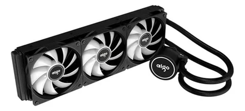 WATER COOLER AIGO AC SE 360, RAINBOW, 360MM, PRETO, ACSE360-BK