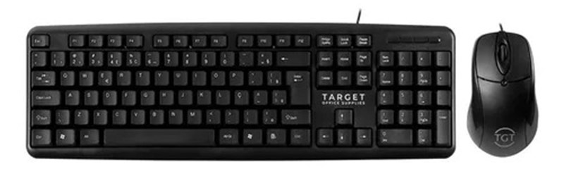 TECLADO E MOUSE KIT OFFICE TGT GR100 V3, ABNT2
