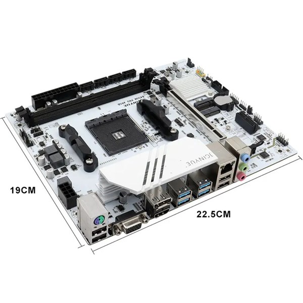 PLACA MÃE JGINYUE B450M PRO ARGB