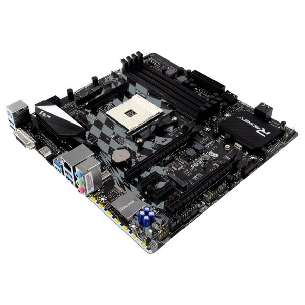 PLACA MÃE BIOSTAR RACING B350GT3, CHIPSET B350, AMD AM4, MATX, DDR4