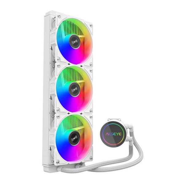 WATER COOLER ALSEYE Y360, RAINBOW, 360MM, BRANCO, Y360-W-RAINBOW