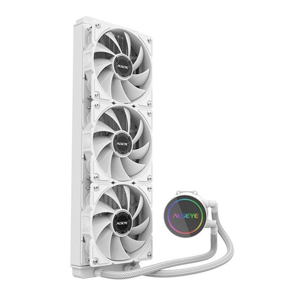 WATER COOLER ALSEYE Y360, RAINBOW, 360MM, BRANCO, Y360-W-RAINBOW