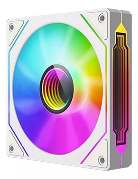 COOLER FAN PRISM 6 PRO PSIREN UF 120MM CASO VENTILADOR 5V 3 PINO - WHITE