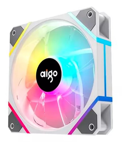 COOLER FAN AIGO AM12 PRO BRANCO ARGB