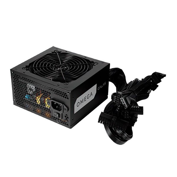 FONTE GALAX OMEGA GL500S, 500W, CYBENETICS BRONZE, PRETO