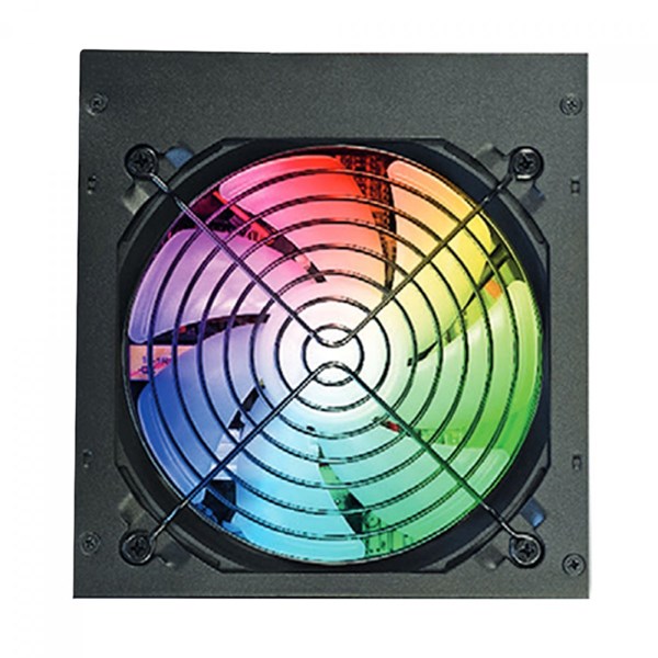 FONTE DUEX DX 500FSE RGB SERIES, 500W, BIVOLT, BLACK