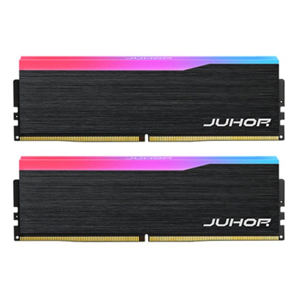 MEMÓRIA RAM DDR5 JUHOR RGB 32GB (2X16) 6000MHZ CL 38 - PRETO