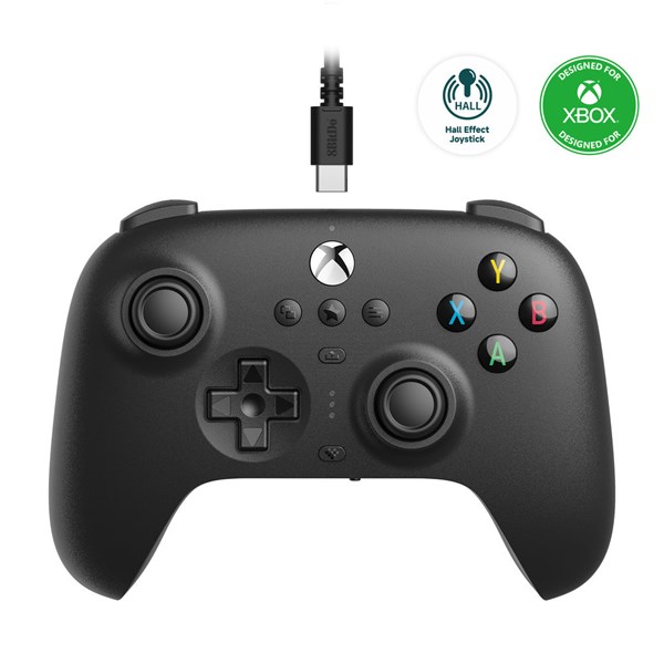 CONTROLE COM FIO 8BITDO ULTIMATE + 1 MÊS DE GAME PASS XBOX SERIES X|S, XBOX ONE, WINDOWS 10/11 - OFFICIALLY LICENSED