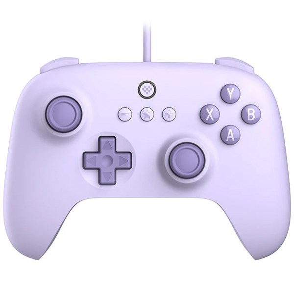 CONTROLE GAMER 8BITDO ULTIMATE 2C, COM FIO, HALL EFFECT, ROXO