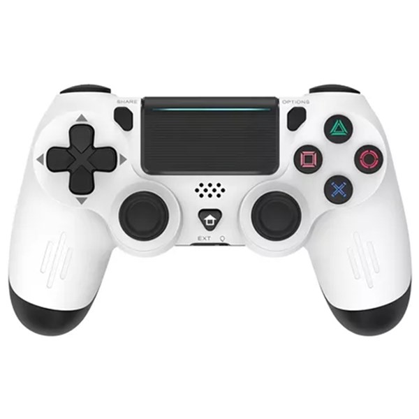 CONTROLE COM BLUETOOTH PARA PS4/SLIM/PRO, CONTROLE SEM FIO PARA PC, JOYSTICK COM DUPLA VIBRAÇÃO PARA IOS/ANDROID