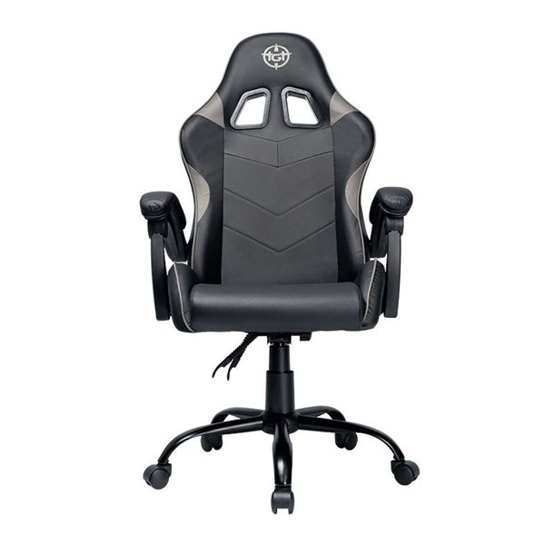 CADEIRA GAMER TGT HERON TC2, PRETO E CINZA, TGT-HRTC-BL03