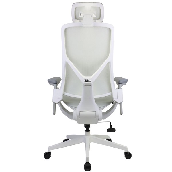 CADEIRA DE ESCRITÓRIO DR. OFFICE ADAPT, AJUSTÁVEL, MESH, 3D, RECLINÁVEL, BRANCA, DR-CH-ADR4DWF