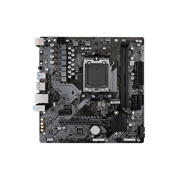 PLACA-MÃE GIGABYTE B650M H, AMD, MICRO ATX, PRETO - B650M H
