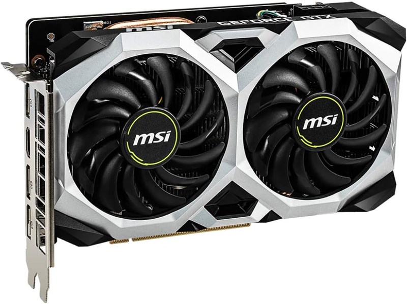 PLACA DE VIDEO MSI GEFORCE GTX 1660 TI 6GB GDDR6 VENTUS XS OC 192-BIT, 912-V375-039