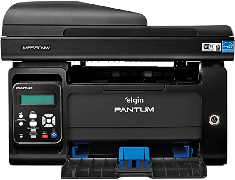 IMPRESSORA MULTIFUNCIONAL PANTUM M6559NW WI-FI E ETERNET 22PP CICLO MENSAL 20 MIL PAG