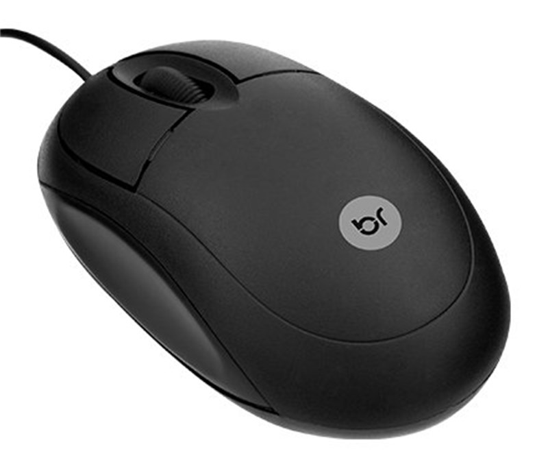MOUSE OTICO USB BRIGTH PRETO REF0106