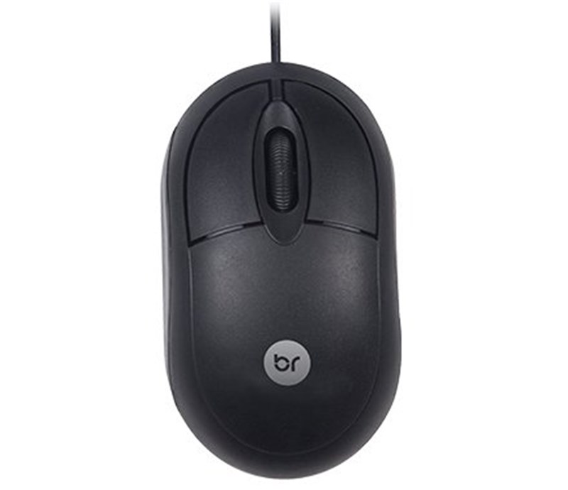 MOUSE OTICO USB BRIGTH PRETO REF0106