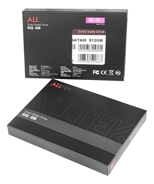 SSD ALLTEK 512GB SATA III