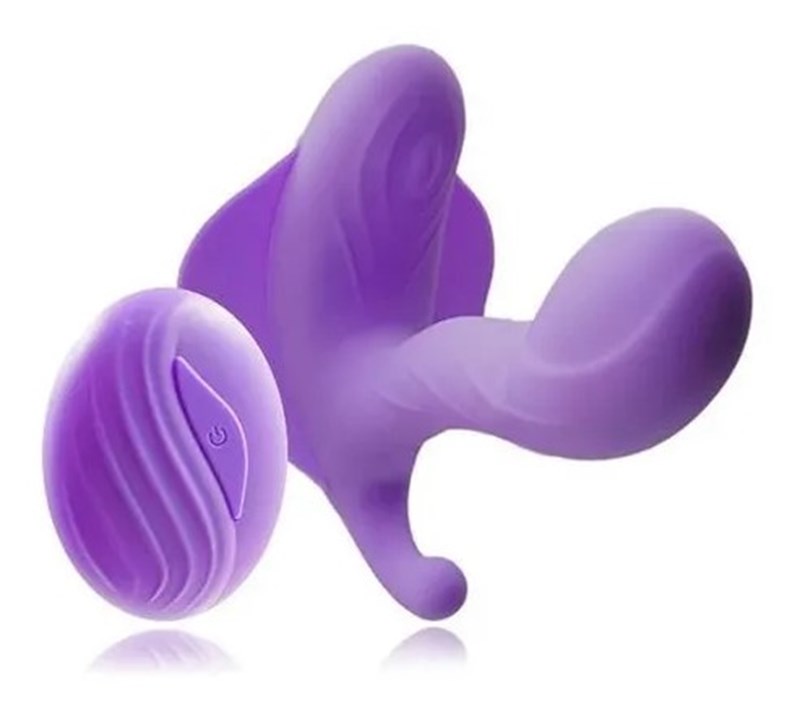 VIBRADOR - RECARREGAVEL - CONTROLE - ROSA - BEIJING