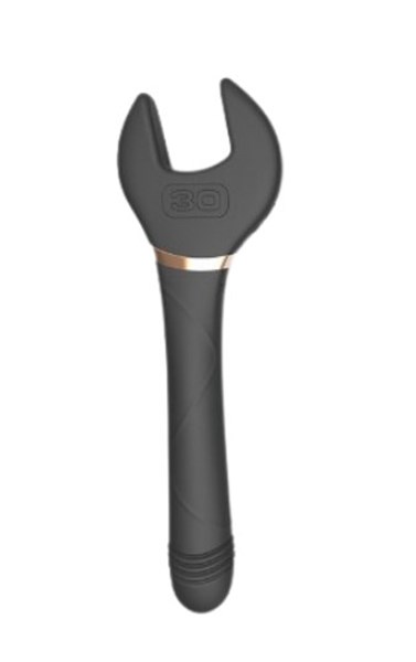 VIBRADOR - RECARREGÁVEL - CHAVE DE BOCA - PRETO