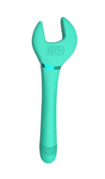 VIBRADOR - RECARREGÁVEL - CHAVE DE BOCA - VERDE