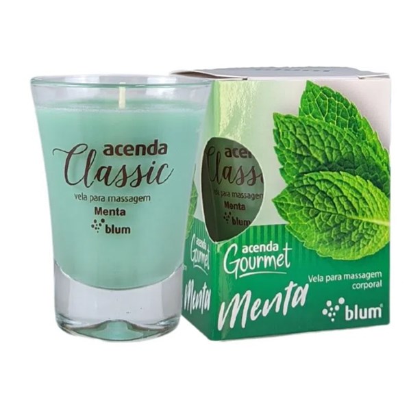VELA BEIJÁVEL ACENDA GOURMET - MENTA
