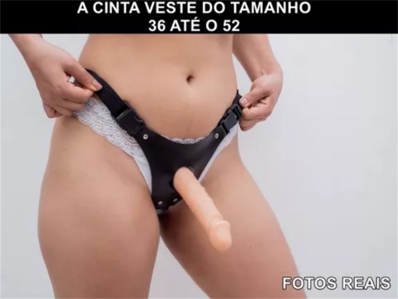 CINTA P/ PROTESES - COM REGULAGEM E PROTEÇÃO - FURO 4CM - VERNIZ