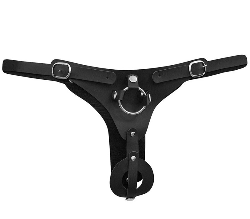 CINTA P/ PROTESES C/ ESCROTO - ARGOLA 4CM - VAI E VEM