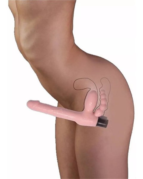 STRAPLESS - VIBRO - 25,4X3,2MM - BEGE