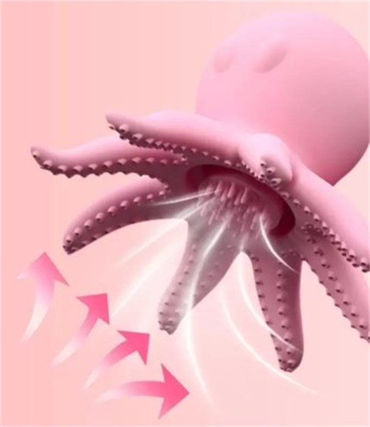 MASSAGEADOR DE SEIOS - RECARREGAVEL - POLVO - ROSA