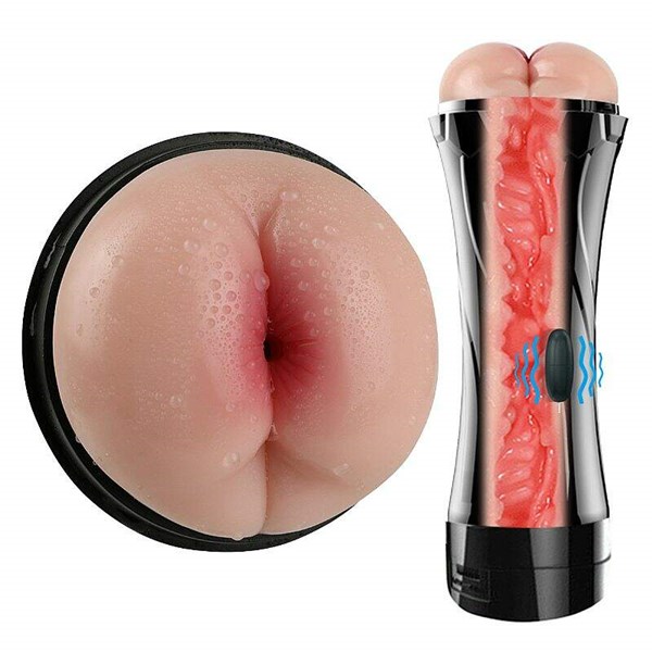 MASTURBADOR - LANTERNA COM VIBRO - FORMATO DE ANUS