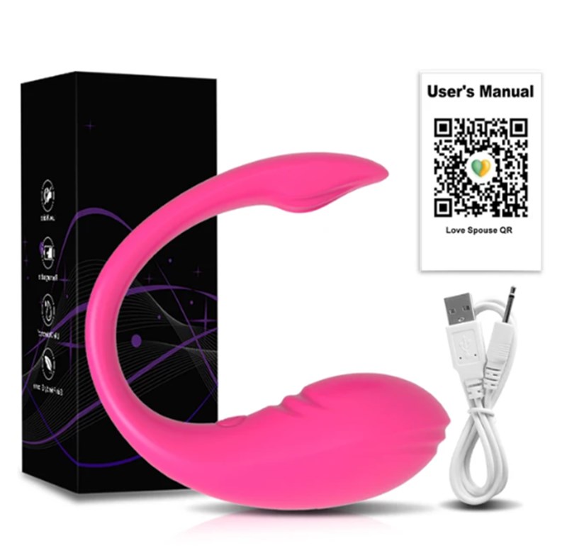BULLET - COM VIBRO - APP/WIFI/BT - III - LOVE SPOUSE- ROSA