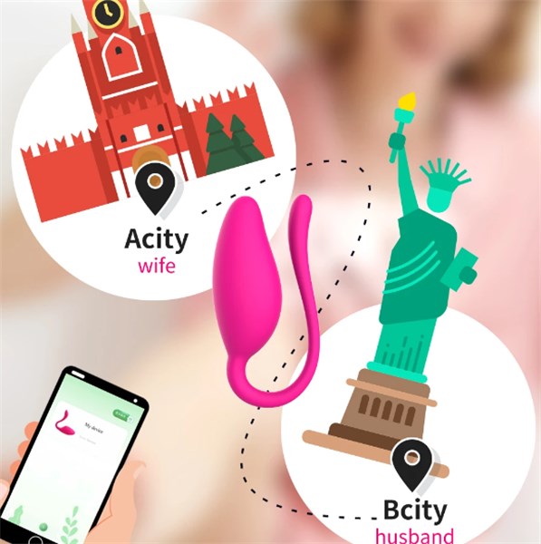 BULLET - COM VIBRO - APP/WIFI/BT - PASCUPAS - ROXO - LOVE SPOUSE