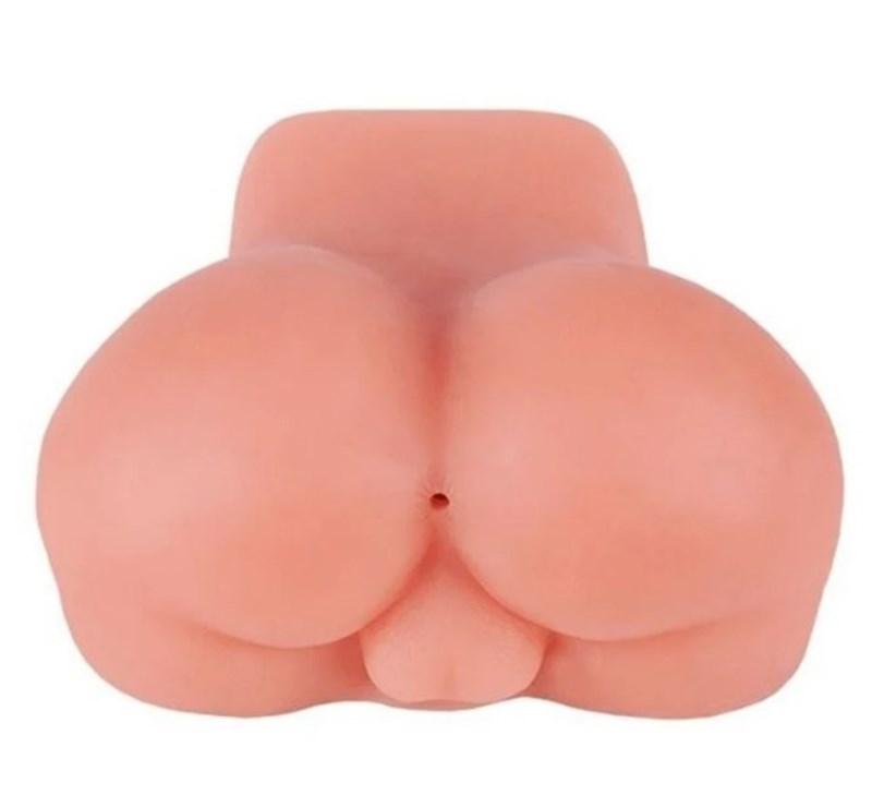 MASTURBADOR - CYBERSKIN - ESCROTO E ANUS -20X19X7,5CM
