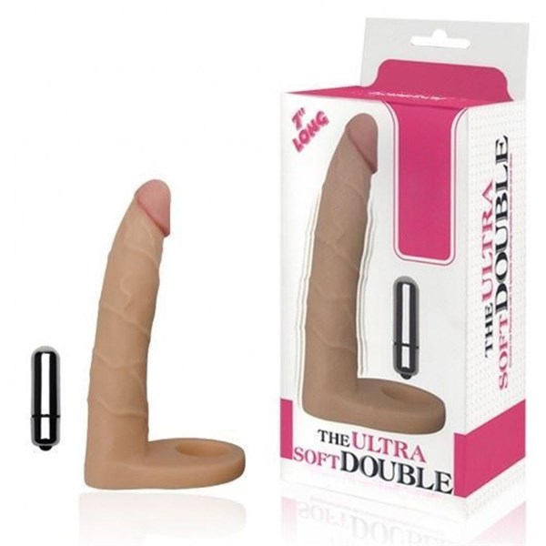 ANEL COMPANHEIRO - VIBRO - 17X3CM - BEGE - LOVETOY