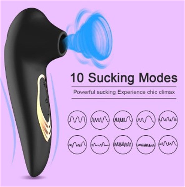 VIBRADOR - ESTIMULADOR CLITORIS - REC - SUGADOR - LUCY