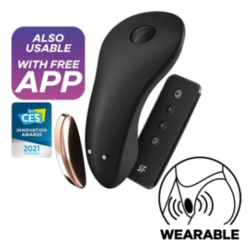 VIBRADOR - REC - LITTLE SECRET - APP/BLUET + CONTROLE
