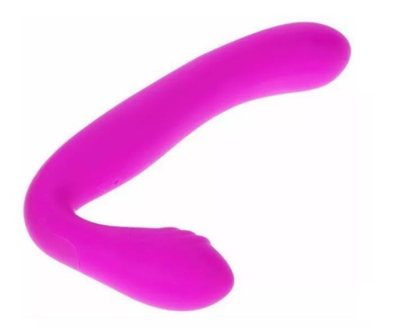 STRAPLESS - VIBRADOR DUPLO - RECARREGAVEL - TIPO AUGUS