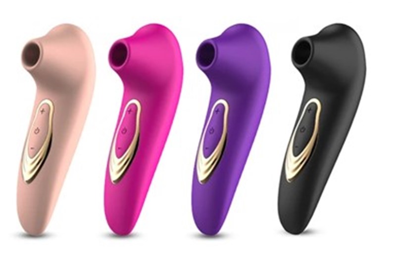 VIBRADOR - ESTIMULADOR CLITORIS - REC - SUGADOR - LUCY