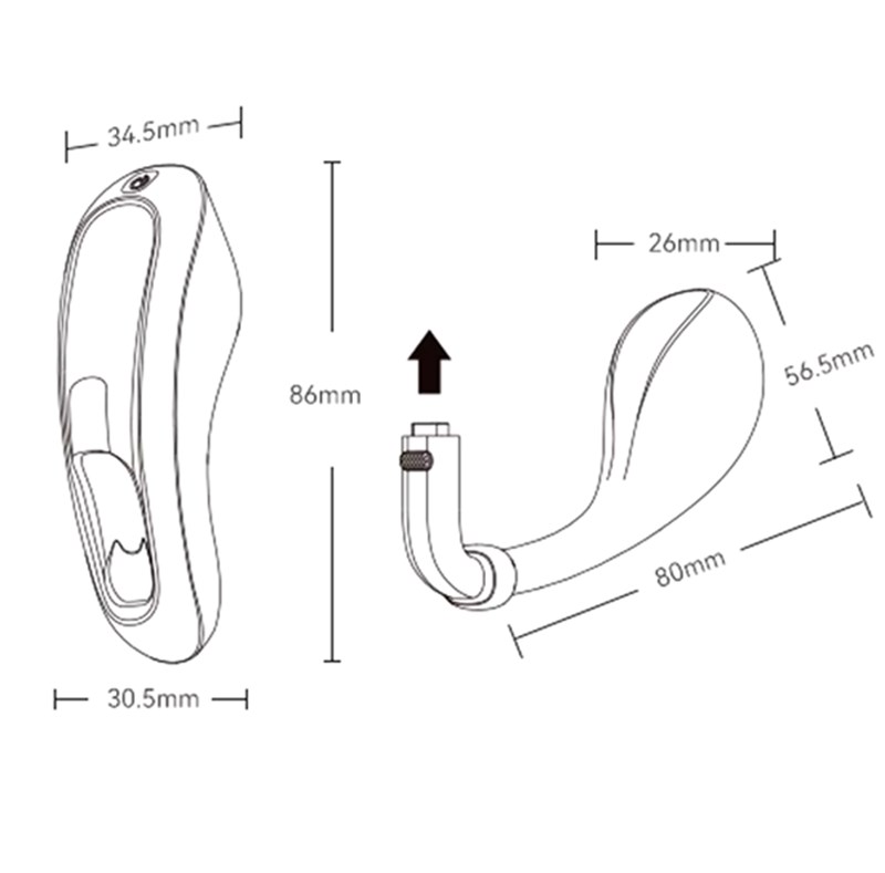 VIBRADOR DE CALCINHA - PONTO G E ESTIMULADOR DE CLITORIS - OFF