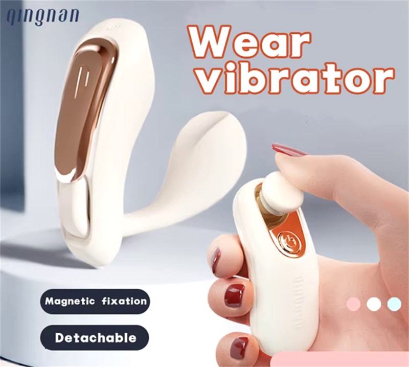 VIBRADOR DE CALCINHA - PONTO G E ESTIMULADOR DE CLITORIS - OFF