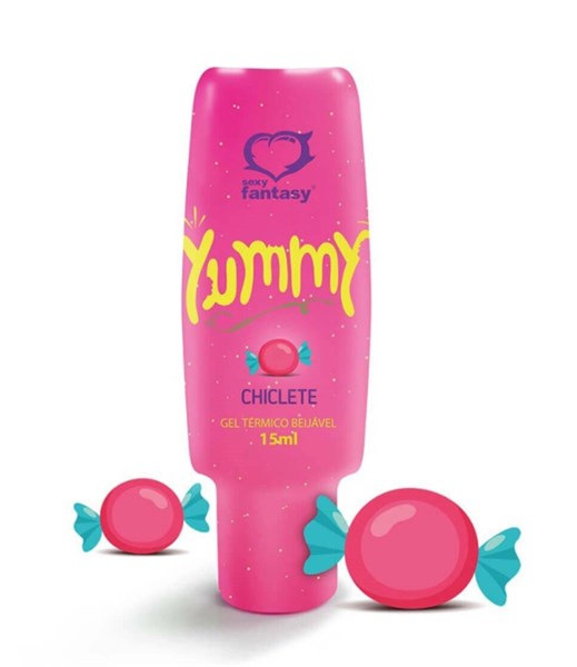 GEL BEIJAVEL - YUMMY - CHICLETE - 15ML