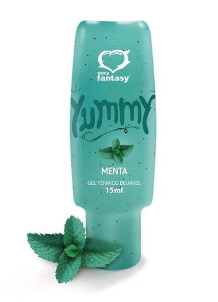 GEL BEIJAVEL - YUMMY - MENTA - 15ML