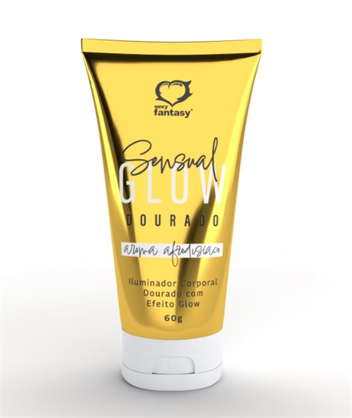 ILUMINADOR - SENSUAL GLOW - DOURADO - 60G