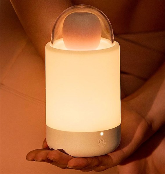 LUMINÁRIA COM MASSAGEADOR E SUGADOR INTIMO - BLING-POP