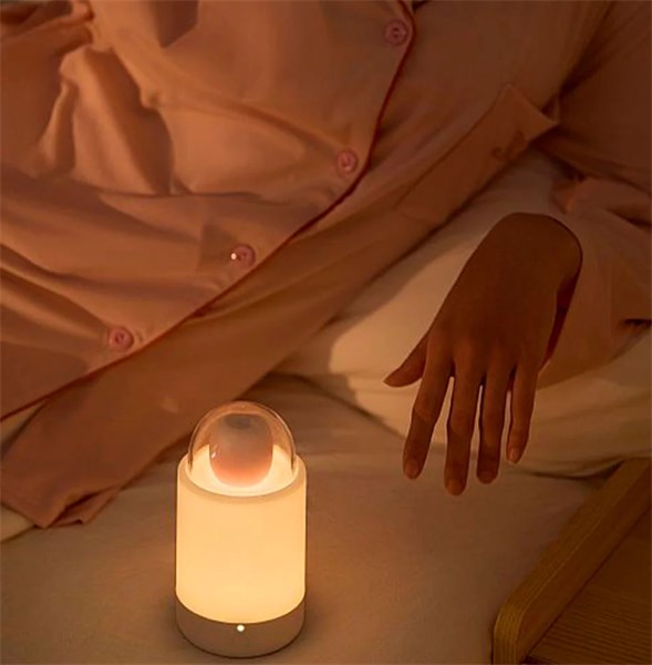 LUMINÁRIA COM MASSAGEADOR E SUGADOR INTIMO - BLING-POP