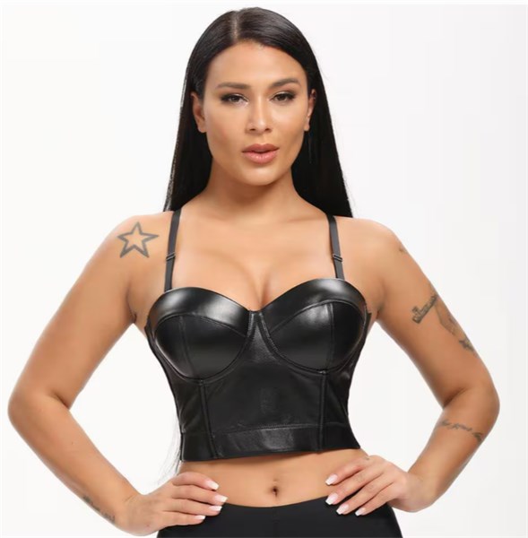 CROPPED EM COURINO - NIXZY - PRETO