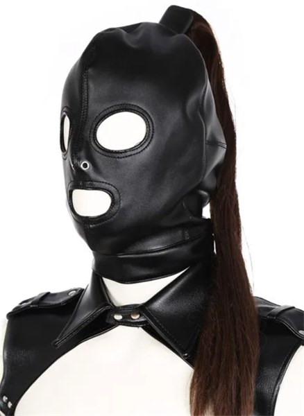CAPUZ DE RABO DE CAVALO - PRETO