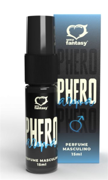 PERFUME COM FEROMONIO - MASCULINO - PHERO AROMA - 15ML